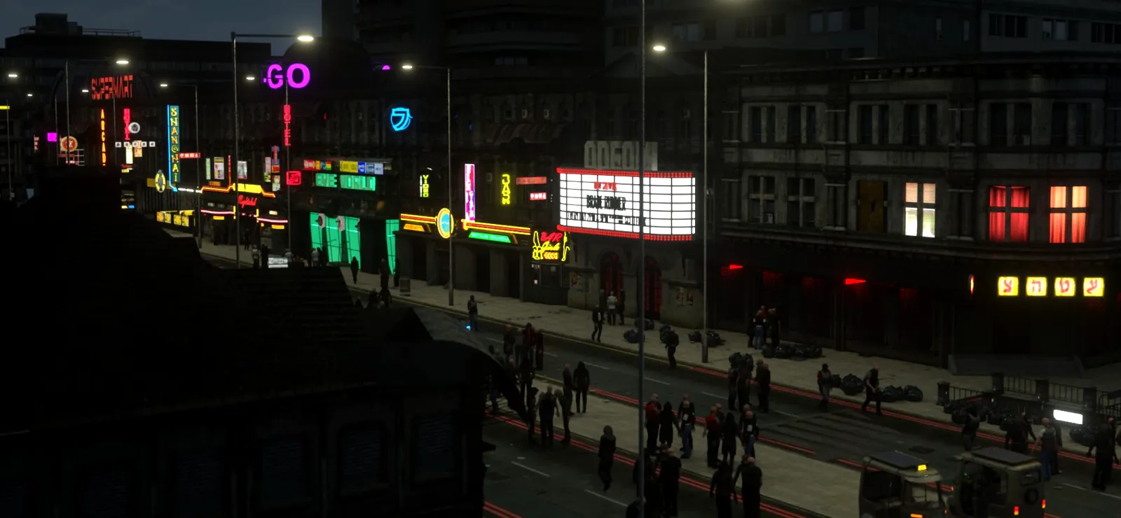 Cyberpunk city